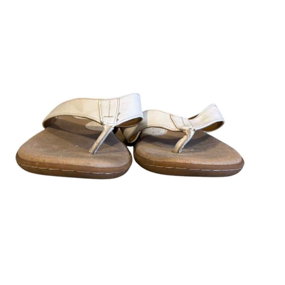 B.O.C Women's Z10701 Slip-on Flip Flop Sandals White Size 8M​​​ - Picture 7 of 9